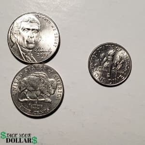 Two nickels and 10 cents