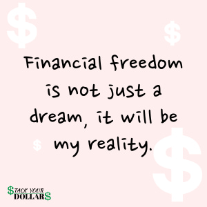 Financial Freedom Affirmation